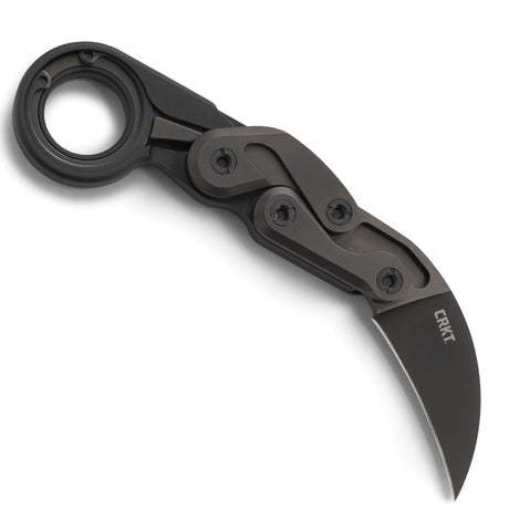 CRKT Provoke Black and Gray 2.4-Inch Karambit Folding Knife