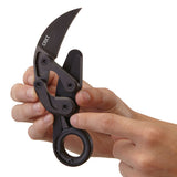 CRKT Provoke Black and Gray 2.4-Inch Karambit Folding Knife