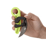 CRKT Provoke Zap Hi-Vis Green 2.47-Inch Karambit Folding Knife