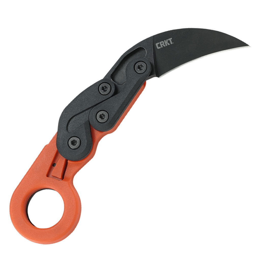 CRKT Provoke Orange 2.47-inch Karambit Folding Knife