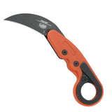 CRKT Provoke Hi-Vis Orange 2.47-Inch Karambit Folding Knife