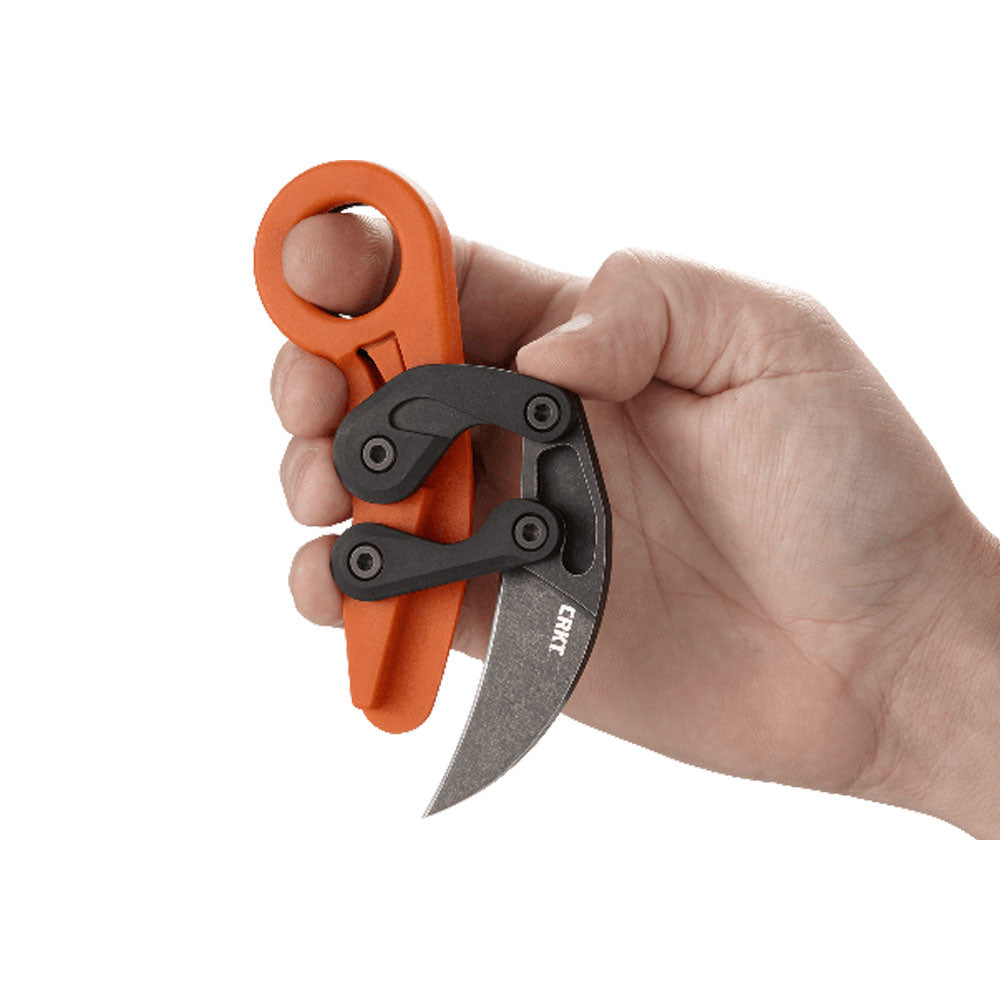 CRKT Provoke Hi-Vis Orange 2.47-Inch Karambit Folding Knife