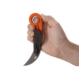 CRKT Provoke Hi-Vis Orange 2.47-Inch Karambit Folding Knife