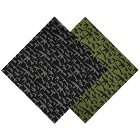 22 x 22-Inch Gun Pattern Bandana