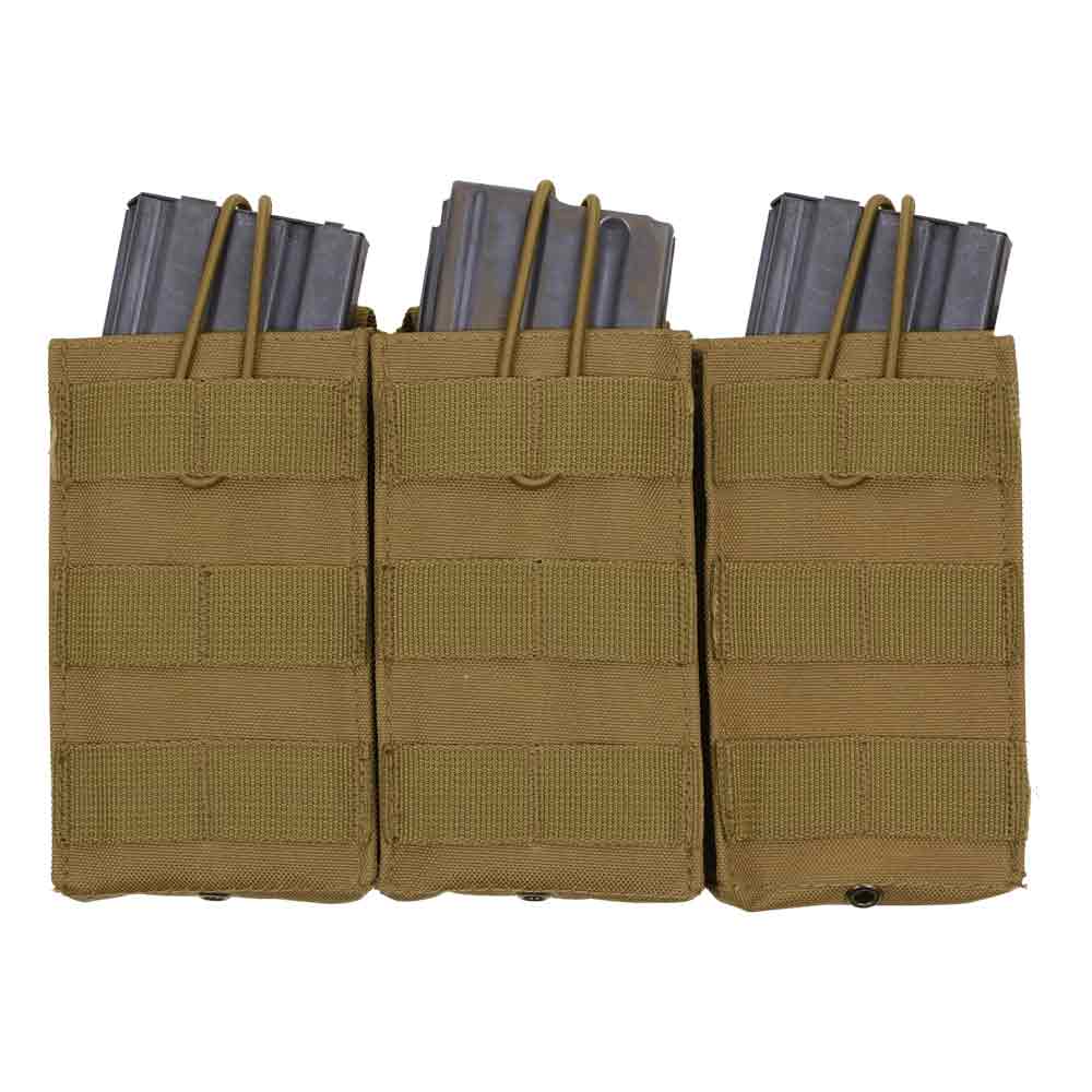 Basic Issue MOLLE Open Top Triple Mag Pouch