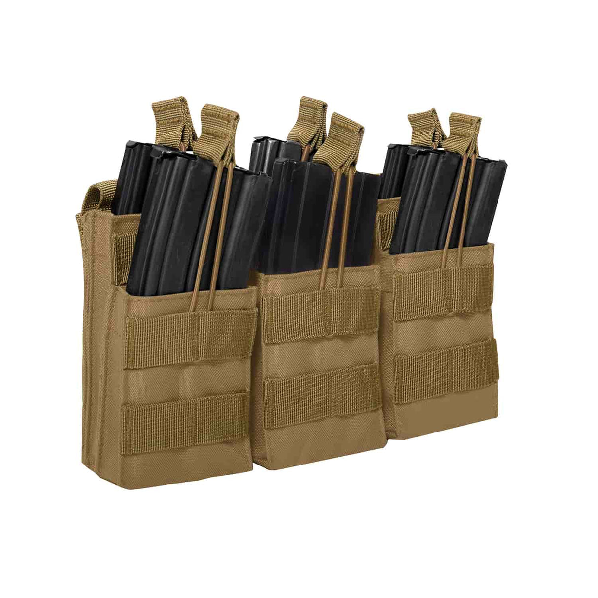 Rothco MOLLE Open Top 6 Rifle Mag Pouch