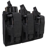 Rothco MOLLE Triple Kangaroo Rifle and Pistol Mag Pouch