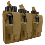 Rothco MOLLE Triple Kangaroo Rifle and Pistol Mag Pouch