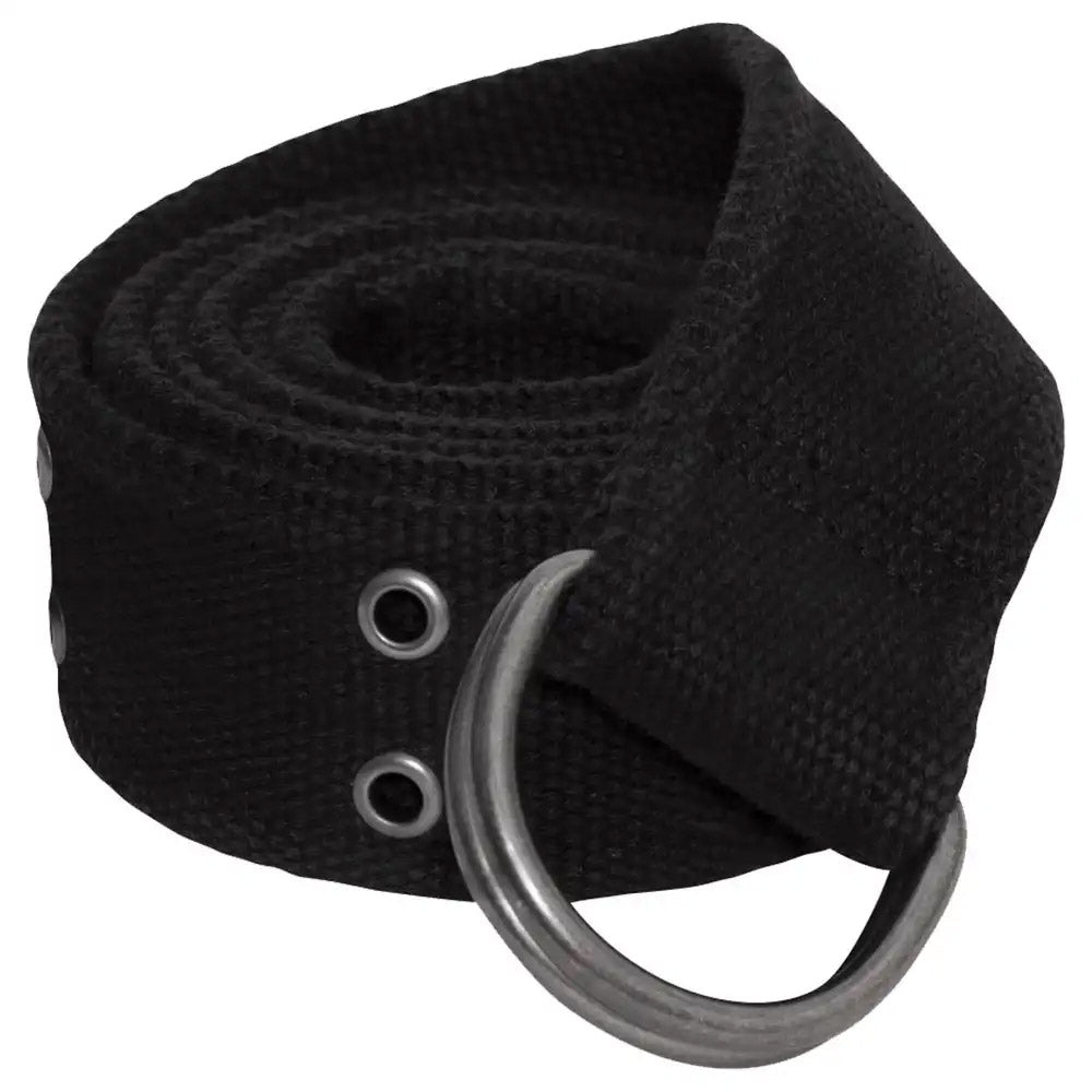 Army Style D-Ring Grommet Fashion Belt