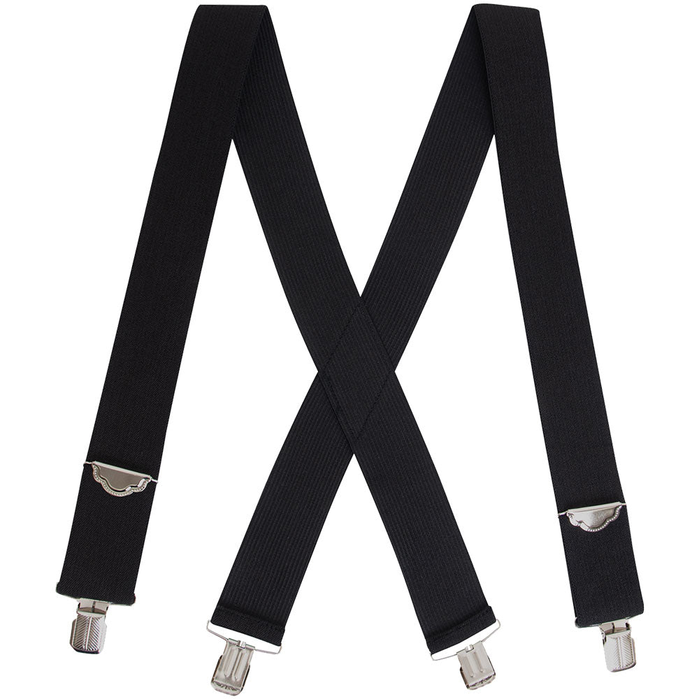 X-Back Adjustable Elastic Clip-On Suspenders