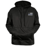 Honor and Respect Thin Blue Line Concealed Carry Hooded Sweatshirt