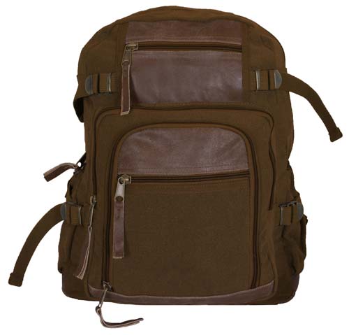 Vintage Londoner Commuter Daypack - Brown