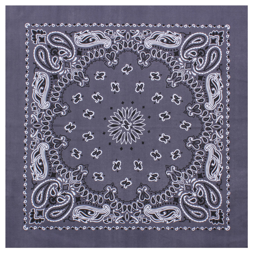 27-Inch Classic Paisley Bandana