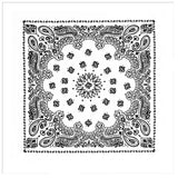 27-Inch Classic Paisley Bandana