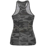 Womens Camo Workout Performance Tank Top