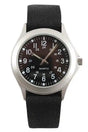 Black Quartz Movement Analog Military Watch