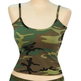 Women's Woodland Camo Camisole Tank Top