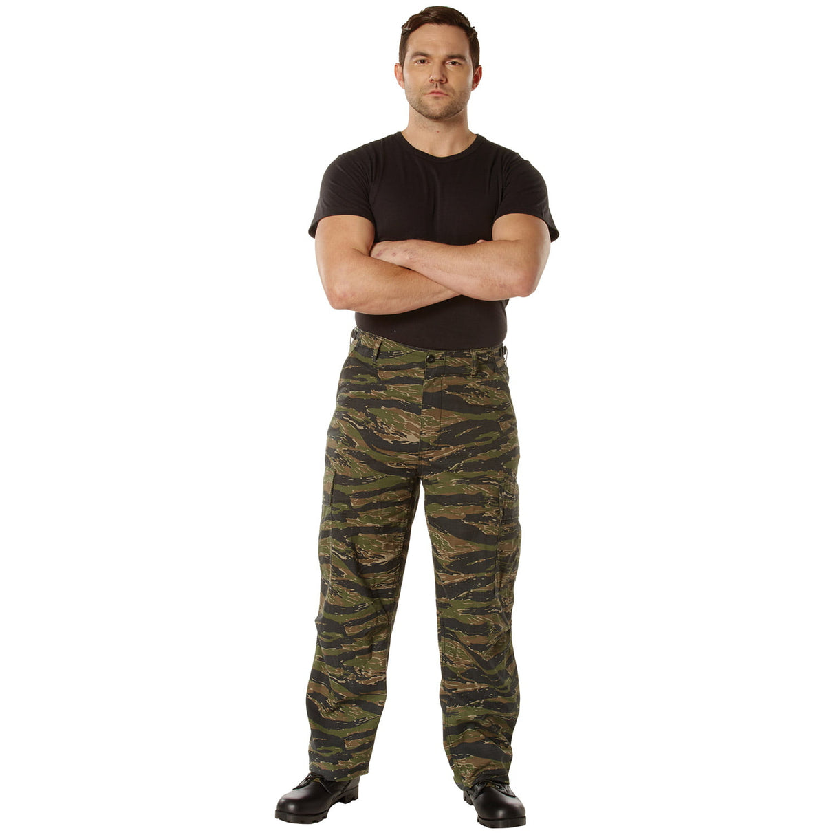 Vintage Vietnam Era Tiger Stripe Camo Cargo Pants