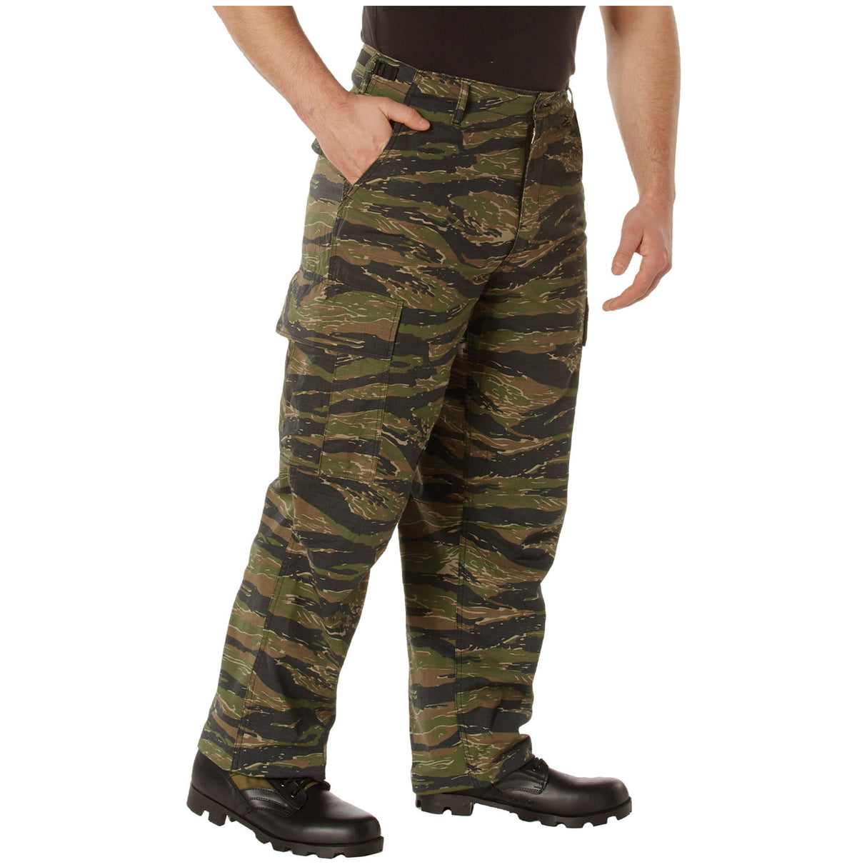 Vintage Vietnam Era Tiger Stripe Camo Cargo Pants