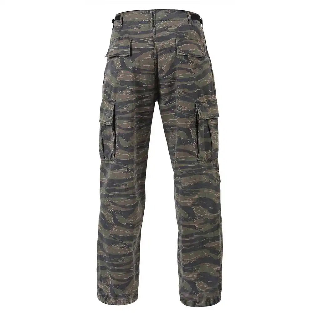 Vintage Vietnam Era Tiger Stripe Camo Cargo Pants Vintage Vietnam Era Tiger Stripe Camo Cargo Pants