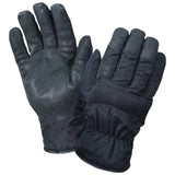 Basic Issue Black Stretch Fabric Winter Gloves