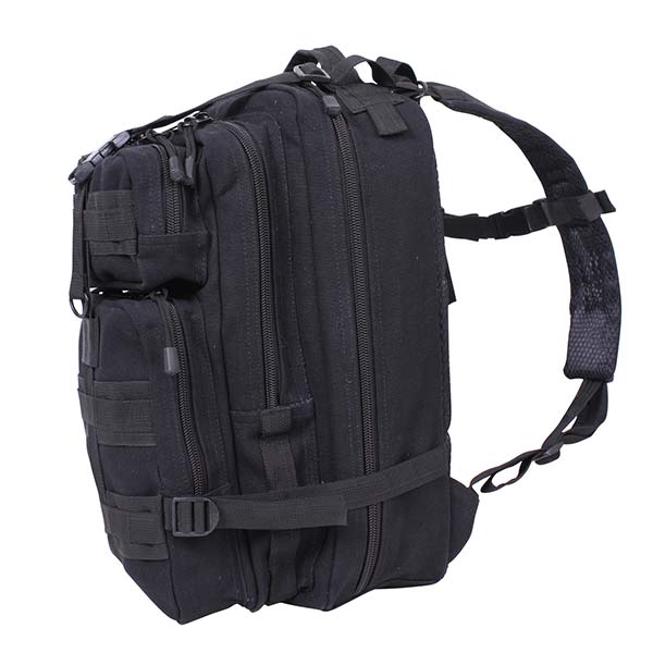 Black Tacticanvas Go Backpack