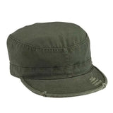 Vintage Olive Drab Military Patrol Cap