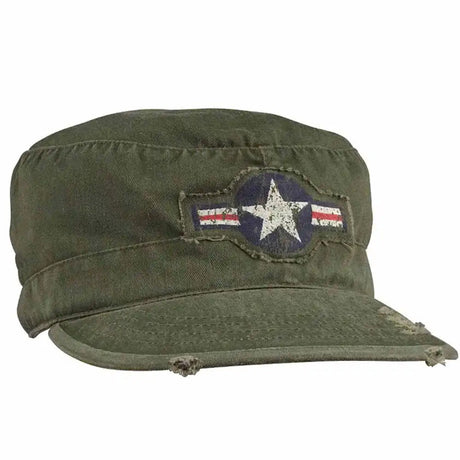 Olive Drab Vintage Army Air Corps Patrol Cap