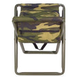 Folding Camp Stool with Gear Pouch
