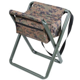 Folding Camp Stool with Gear Pouch