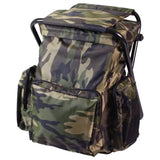 Combination Camp Stool and Backpack