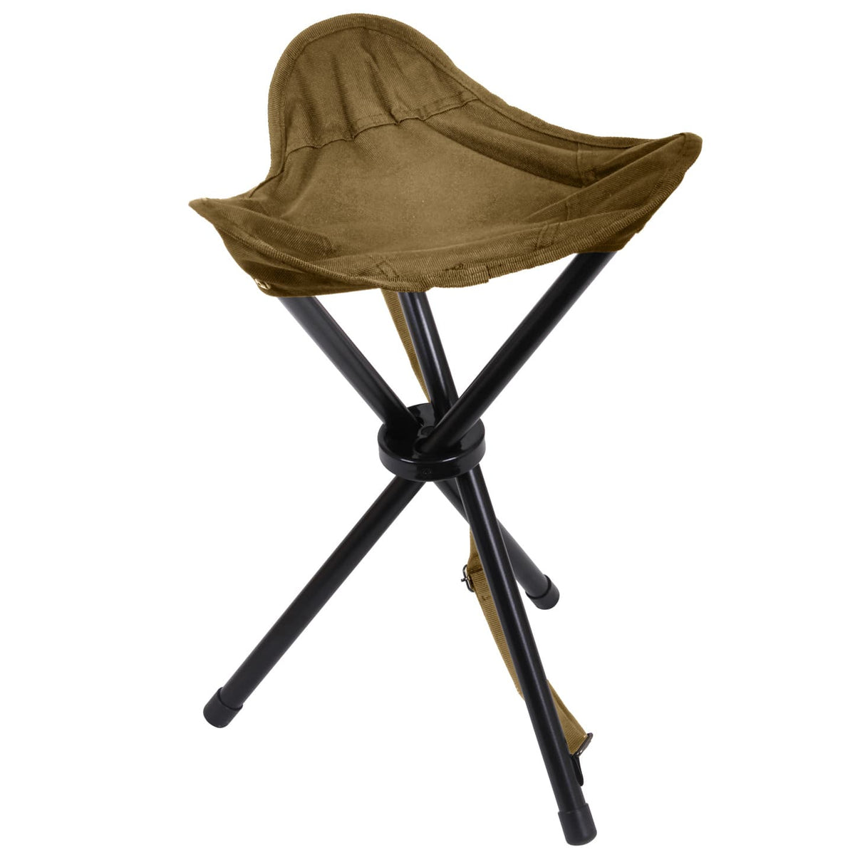 Compact Collapsible Camp Stool With Carry Bag