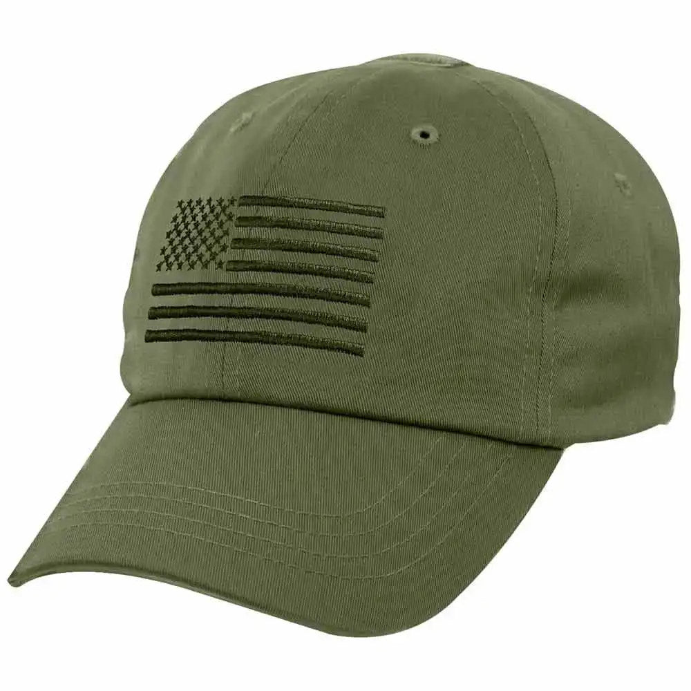 Rothco Tactical Operator Cap with Embroidered Flag