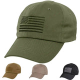 Rothco Tactical Operator Cap with Embroidered Flag