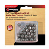 Marksman Steel Slingshot Ammo - 75 Count