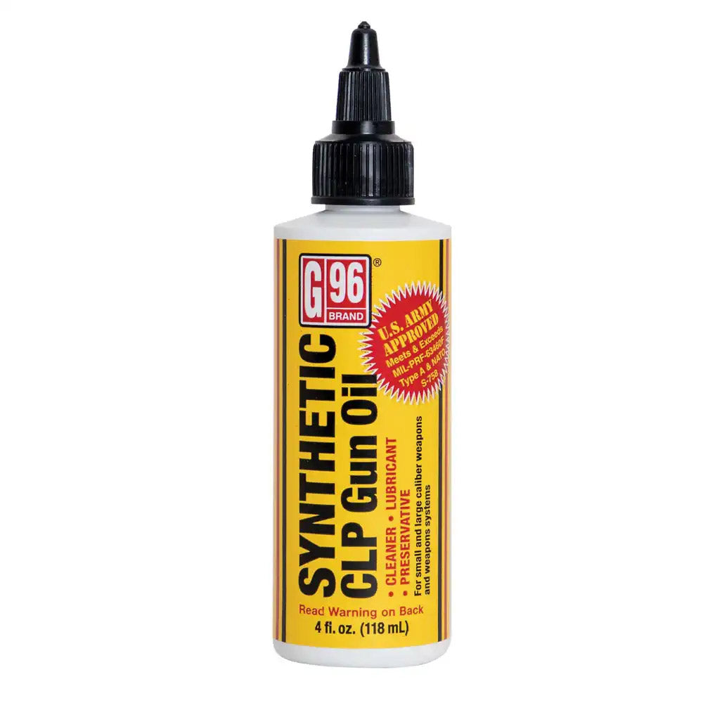 G96 Synthetic CLP Gun Oil - 4 oz. Bottle