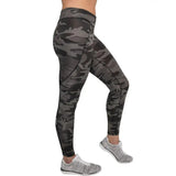 Womens Camouflage Performance Leggings with Pockets