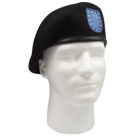 Inspection Ready Military Uniform Beret with Flash