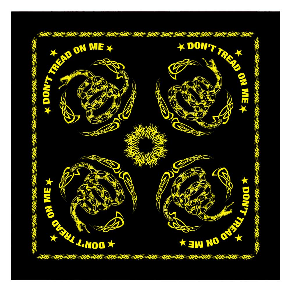 Gadsden Snake 22-Inch Don't Tread On Me Bandana