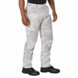 White Camouflage BDU Pant