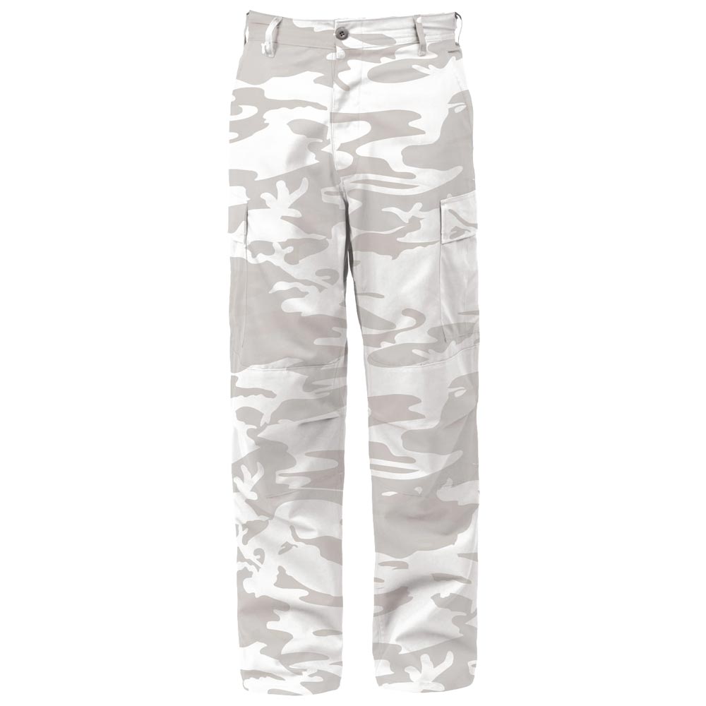 パンツ GMK White Camouflage Cargo Pants Rothco White Camo Cargo Pocket Pants | HipHopCloset.com