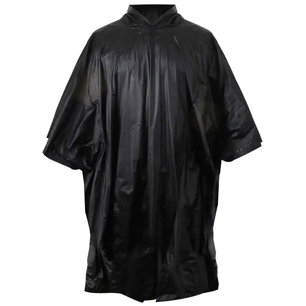 Black GI Type Ripstop Poncho