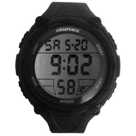 Gray Face Black Jumbo Digital Tactical Watch