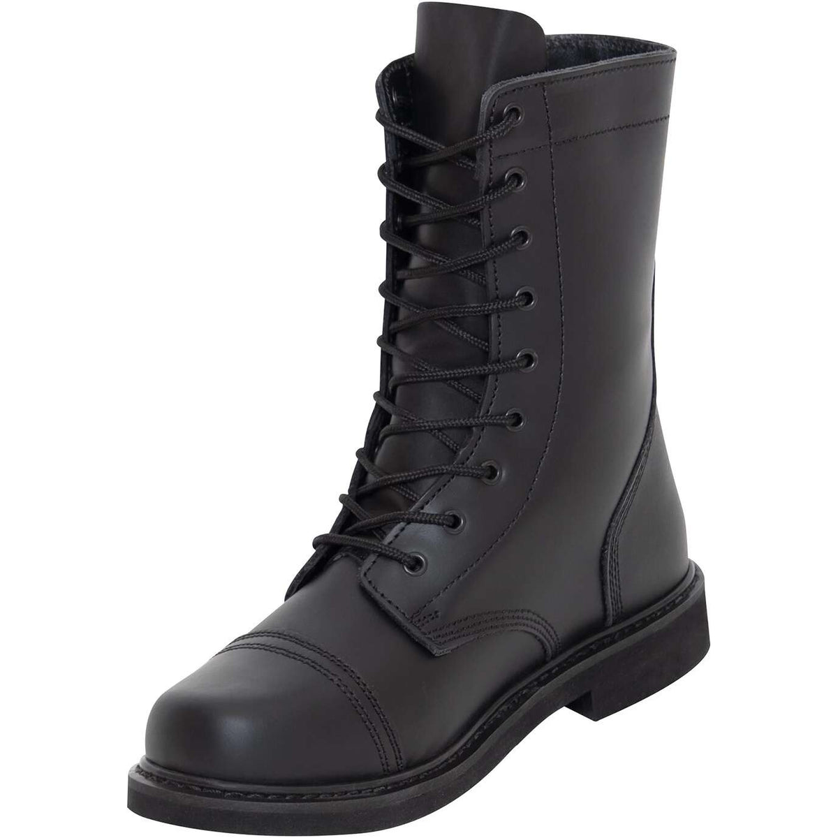 Basic Issue G.I. Style 8-Inch Black Combat Boots