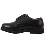 Basic Issue Matte Black Leather Uniform Shoe