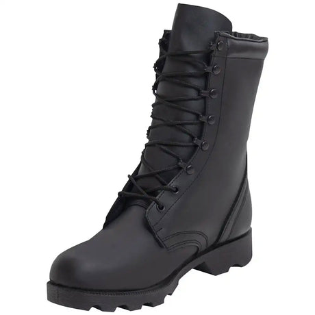 G.I. Style Speedlace Leather Black Combat Boot