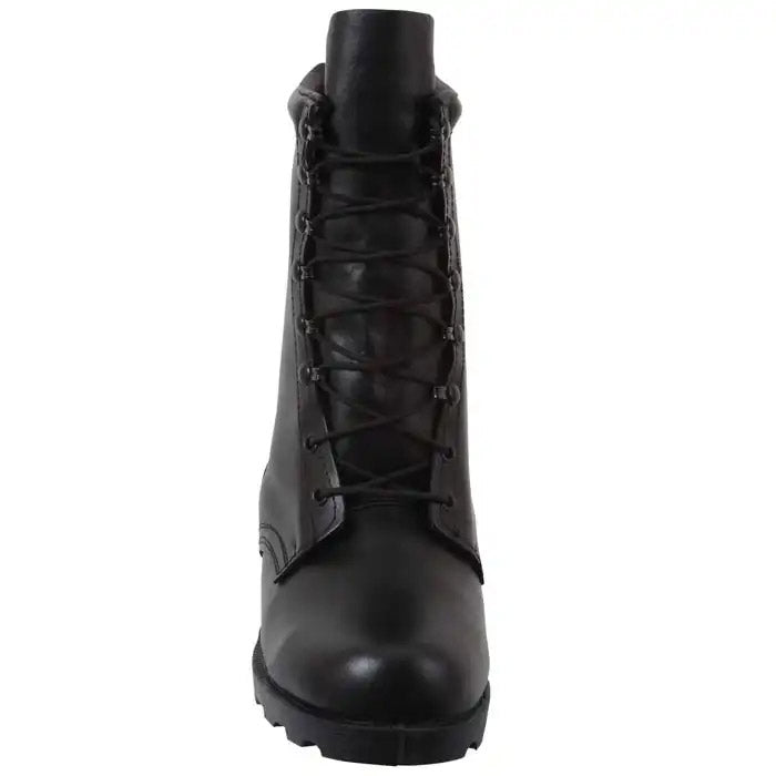 G.I. Style Speedlace Leather Black Combat Boot