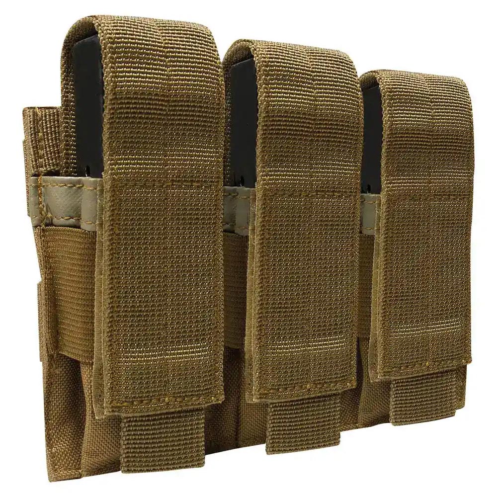 Rothco MOLLE Triple Pistol Mag Pouch