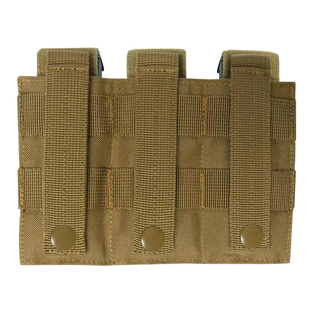 Rothco MOLLE Triple Pistol Mag Pouch