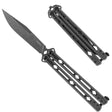 Kershaw Lucha Blackwash 4.6-Inch American Made Butterfly Knife